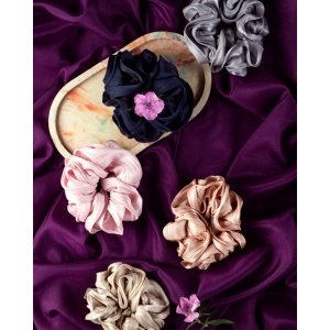Authentic Silk Satin Scrunchies
